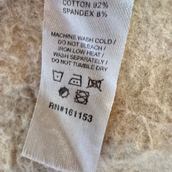 ASRV Tech Essential Distressed Full Zip Hoodie NWT Men's Size Large Khaki $148 - Picture 14 of 16